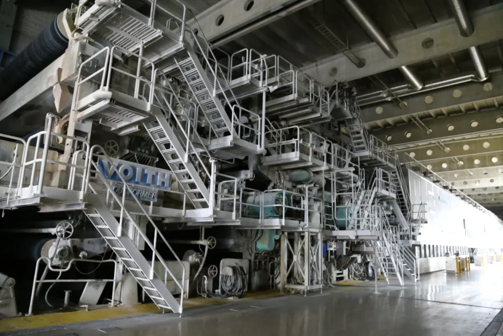 Papiermaschinen und einzelnen Anlagenkomponenten